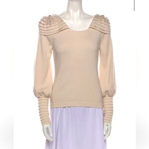 Temperley London cashmere and silk sweater